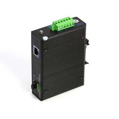 1 des industriellen Selbst-MDI Poe Ethernet-Schalter RJ45 SFP 52VDC Medien-Konverter-